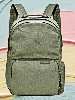 Brevite Grey Padded Backpack